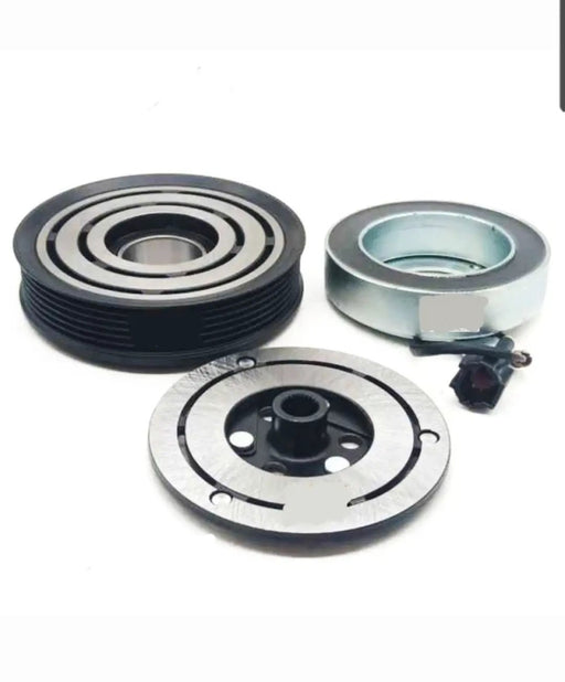 CSV613C Car AC Compressor Clutch SET for Nissan X-Trail T30 92600-AU000 92600-AU010 92600AU000 92600AU01A 92600AU010 92600AU01B by JBH AUTO PARTS