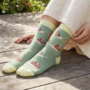 Save the Snail Bamboo Socks by Barekind NZ
