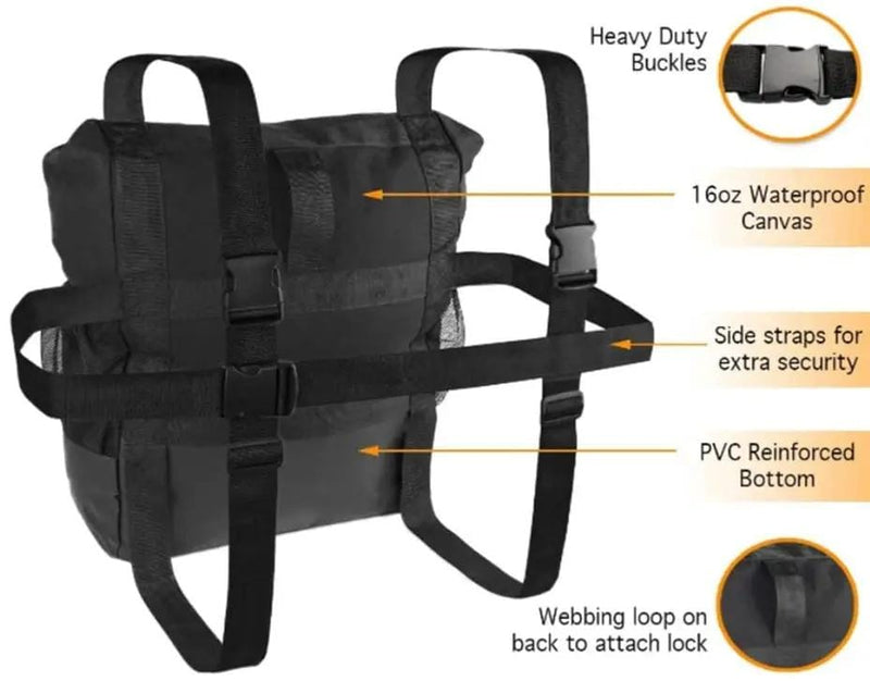 Spare Tire Trash Bag Tailgate Trash Bag Cargo Storage Trash Bag for Truck by g8buynz