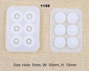 Spherical Bracelet Beads Moulds by Resin Art NZ