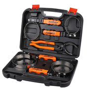 5Pc Oil Filter Wrench Set Swivel Grip Steel Belt Spanner Universal Filter Remove by salelink.co.nz