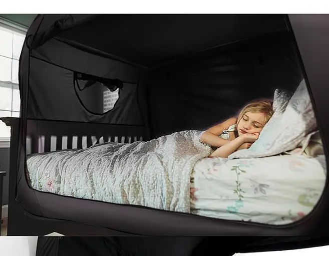 Pop Up Bed Tent Bed Canopy Shelter Cabin Indoor Privacy by salelink.co.nz