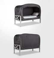 Pop Up Bed Tent Bed Canopy Shelter Cabin Indoor Privacy by salelink.co.nz