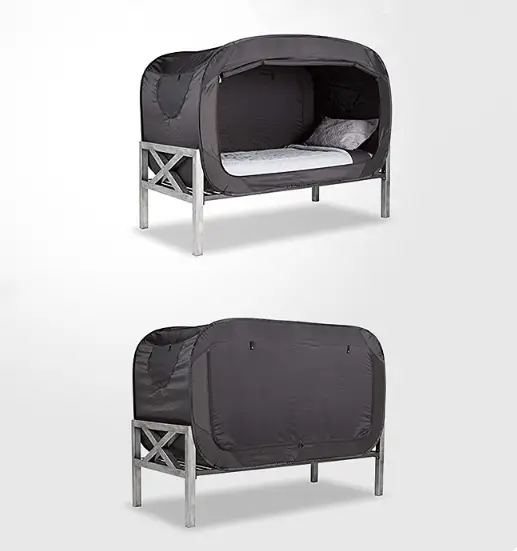Pop Up Bed Tent Bed Canopy Shelter Cabin Indoor Privacy by salelink.co.nz