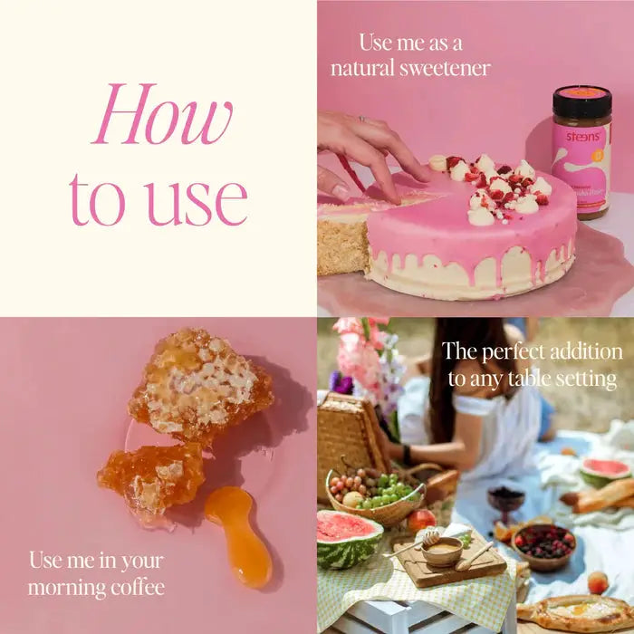 MGO 50 Raw Mānuka Honey 500g by Steens