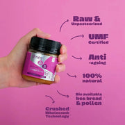 UMF 20+ (MGO 830) Raw Mānuka Honey 225g by Steens