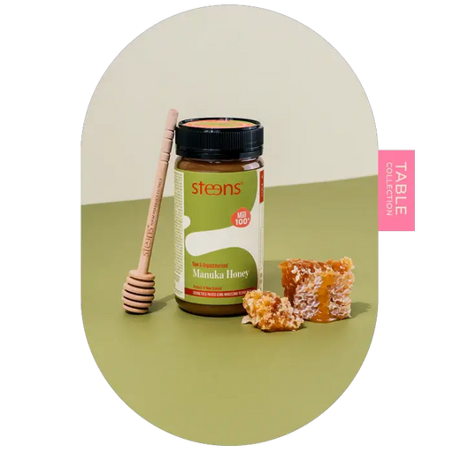 MGO 100 Raw Mānuka Honey 500g by Steens