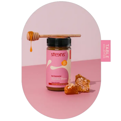 MGO 50 Raw Mānuka Honey 500g by Steens