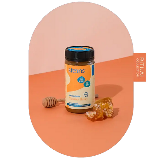 UMF 10+ (MGO 263) Raw Mānuka Honey 500g by Steens