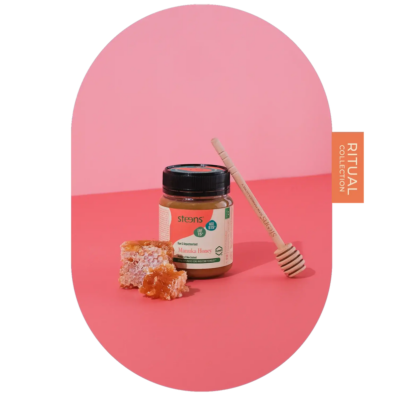 UMF 15+ (MGO 515) Raw Mānuka Honey 340g by Steens
