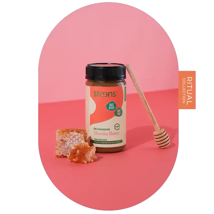 UMF 15+ (MGO 515) Raw Mānuka Honey 500g by Steens