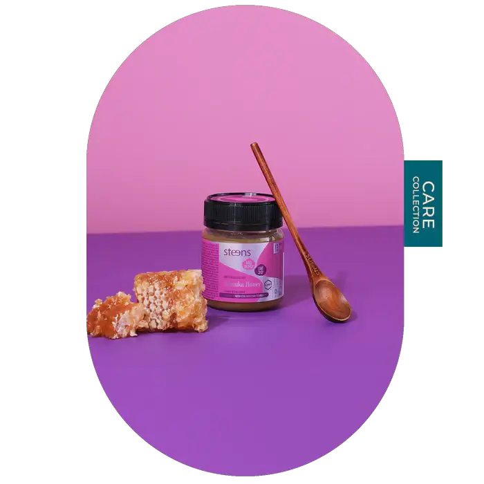 UMF 20+ (MGO 830) Raw Mānuka Honey 225g by Steens