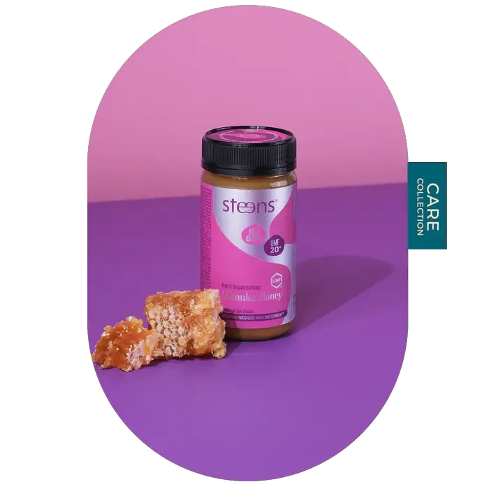 UMF 20+ (MGO 830) Raw Mānuka Honey 500g by Steens