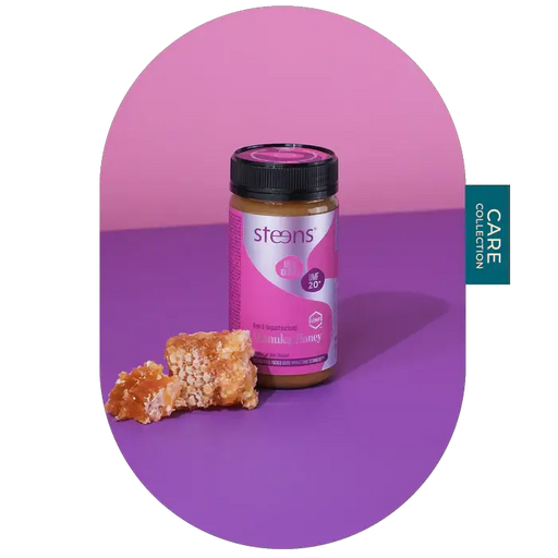 UMF 20+ (MGO 830) Raw Mānuka Honey 500g by Steens