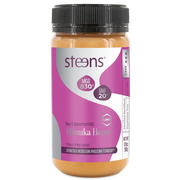 UMF 20+ (MGO 830) Raw Mānuka Honey 500g by Steens