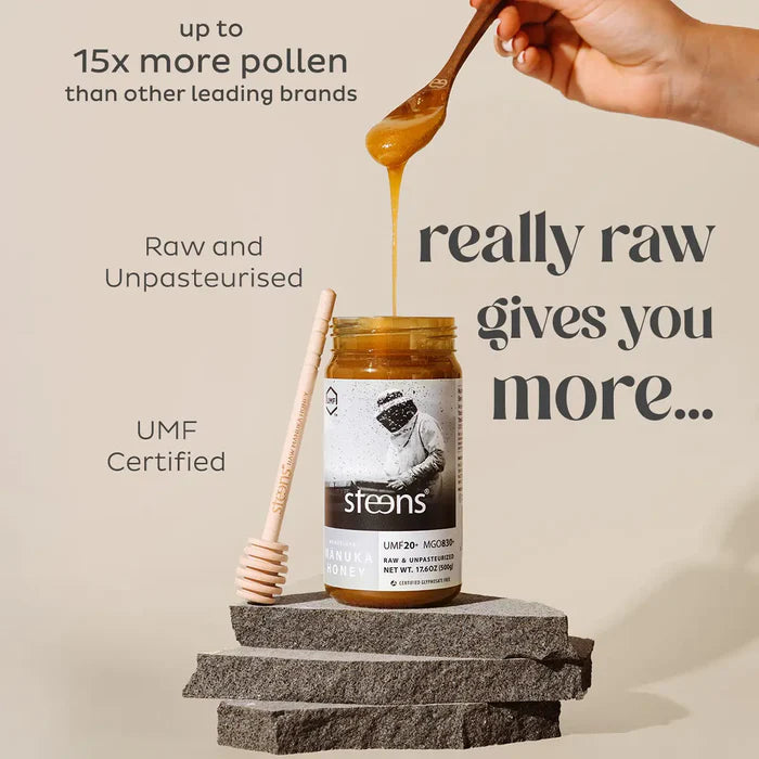 UMF 20+ Raw Multifloral Manuka Honey 500g