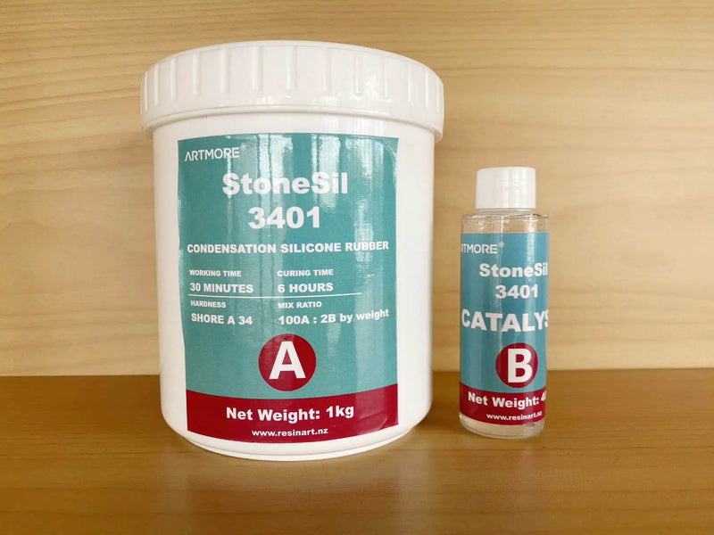 StoneSil CONDENSATION SILICONE RUBBER High Compatibility with the Concrete Formulas by Resin Art NZ