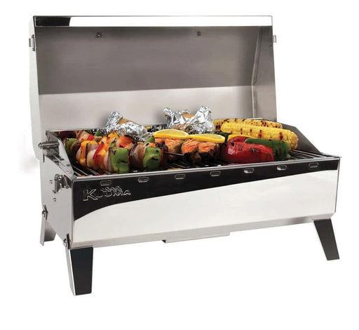 Kuuma Stow and Go Barbecue Portable Boat Grill With Coleman Canister Option For HighOutput OnTheGo Cooking – view 3