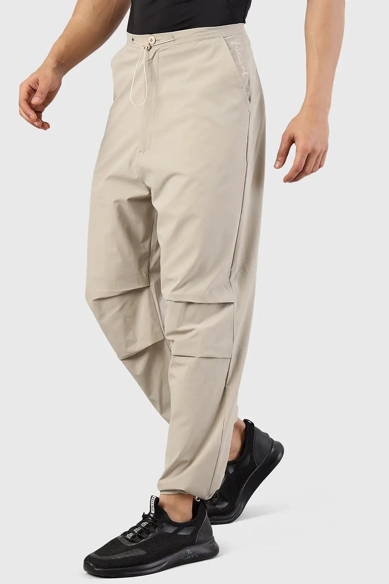 Sublime Parachute Pants Beige by Fuaark Nz