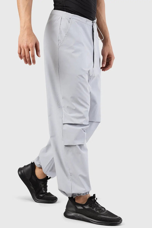 Sublime Parachute Pants Light Grey by Fuaark Nz