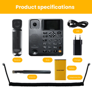 Suncomm 4G Home Telephone (Great for Care Homes) Suitable on Spark, Skinny & One NZ Networks by Eldertech