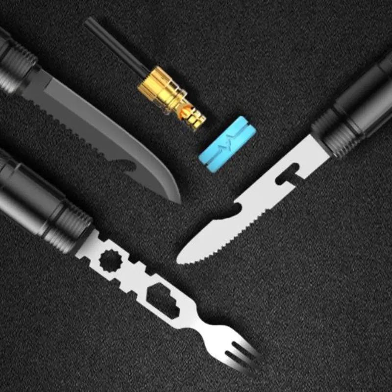 Camping Survival Shovel Axe, Multifunctional Folding High-Carbon Steel Tool Set by g8buynz
