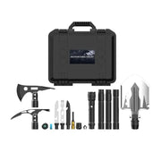 Camping Survival Shovel Axe, Multifunctional Folding High-Carbon Steel Tool Set by g8buynz