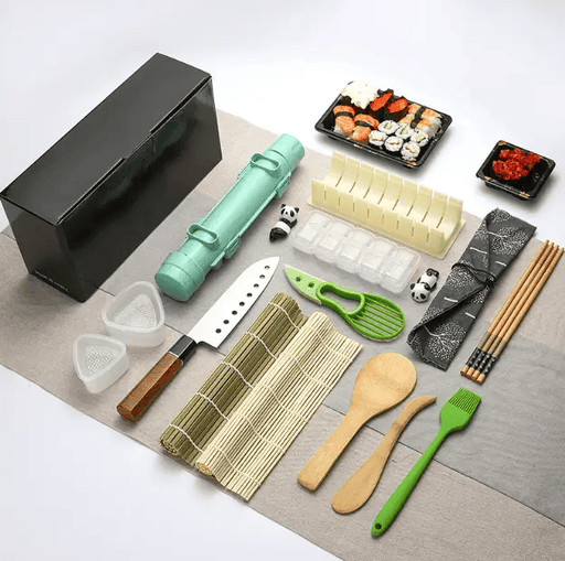 g8buynz Sushi Making Kit - 18 Piece Professional Sushi Maker Set Sushi Making Kit - 18 Piece Professional Sushi Maker Set