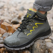 Steel Cap Safety Work Boots Industrial Puncture-Resistant Waterproof Shoes by dealonline.co.nz