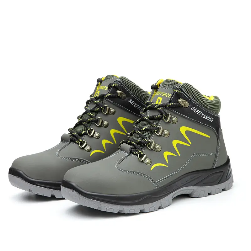 Steel Cap Safety Work Boots Industrial Puncture-Resistant Waterproof Shoes by dealonline.co.nz