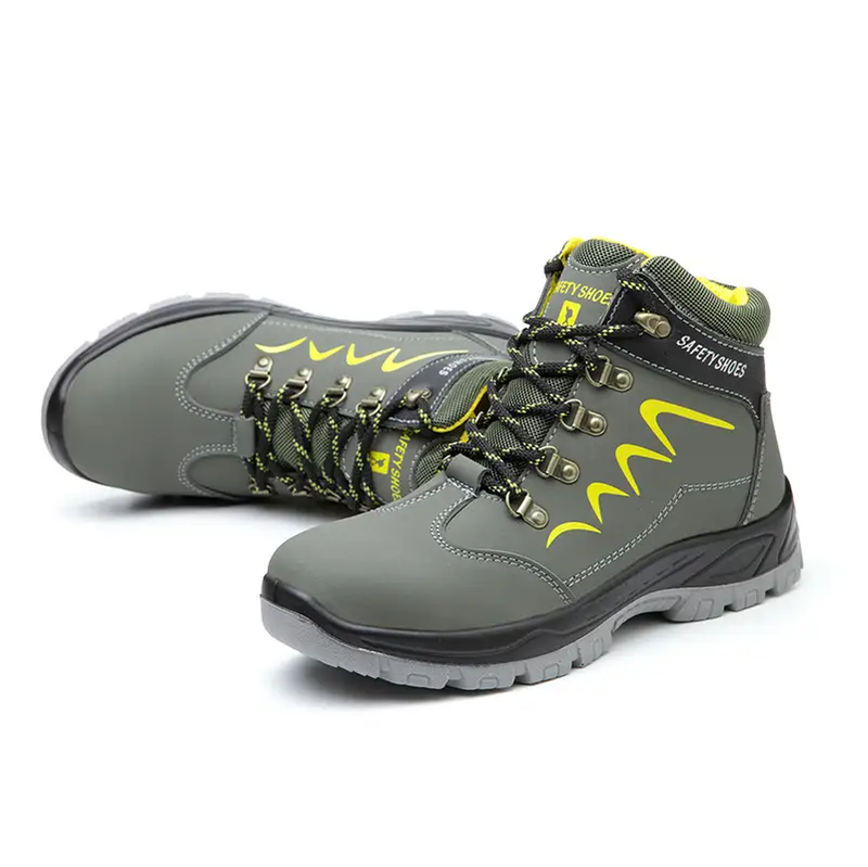 Steel Cap Safety Work Boots Industrial Puncture-Resistant Waterproof Shoes by dealonline.co.nz