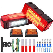 2PCS LED Trailer Lights Kit for 12V Trailer Boat Camper RV Trucks Snowmobile by salelink.co.nz