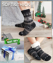 24 Pairs Mens Slipper Fuzzy Socks Winter Super Warm Soft Socks with Grippers by dealonline.co.nz