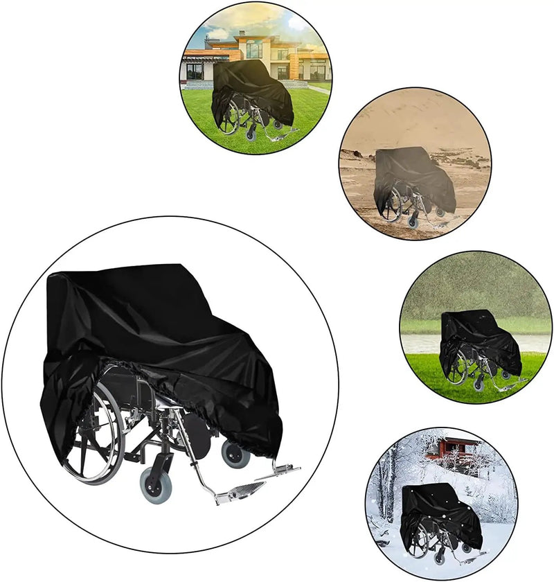 115x75x130cm Wheelchair Cover Mobility Scooter Cover by salelink.co.nz
