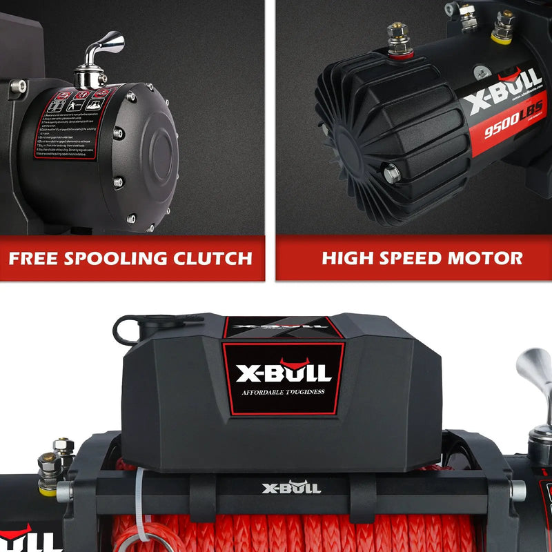X-Bull Electric Winch 9500lbs by salelink.co.nz
