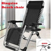 Outdoor Folding Reclining Garden Beach Chair Sun Lounger Deck Recliner by salelink.co.nz