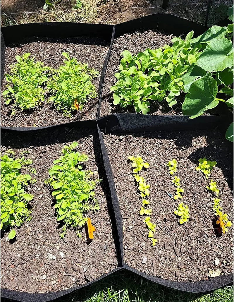 60x60x30CM Vegetable Planting Bag Fabric Raised Bed Garden Plant Flower Grow Bag by salelink.co.nz