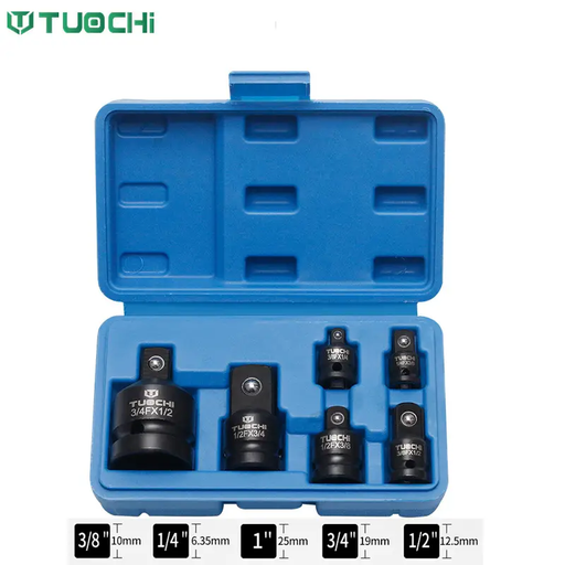 8 Piece Impact Socket Adapter and Reducer Set by dealonline.co.nz