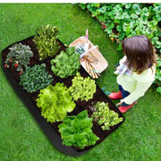 180x90x30cm Extra Large Fabric Raised Bed Garden Plant Flower Grow Bag by salelink.co.nz