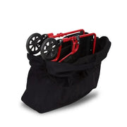 89x24x66cm Folding Rollator Walker Lounge Chair Transport Chairs Storage Bag by salelink.co.nz