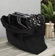 89x24x66cm Folding Rollator Walker Lounge Chair Transport Chairs Storage Bag by salelink.co.nz