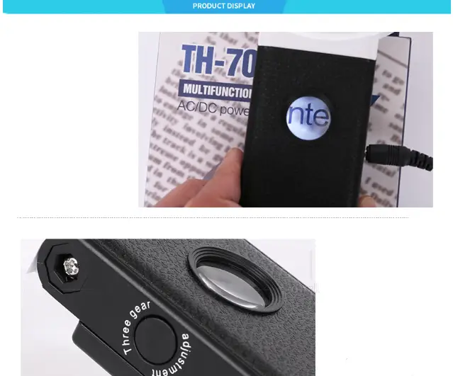 LED Illuminated Magnifier Magnifying Glass 6X 25X with Light and Stand by salelink.co.nz