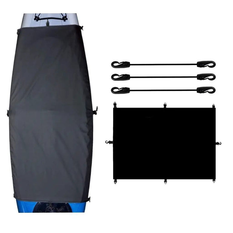 153x74cm Kayak Cockpit Drape Waterproof Seal Cockpit Cover by salelink.co.nz