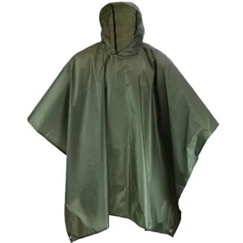Rain Poncho Hooded Waterproof Raincoat by salelink.co.nz