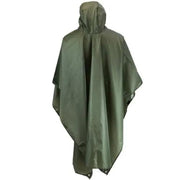 Rain Poncho Hooded Waterproof Raincoat by salelink.co.nz
