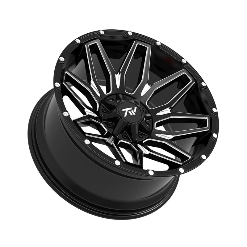 TW Lotus Gloss Black with Milled Accents by Magwarehouse.com