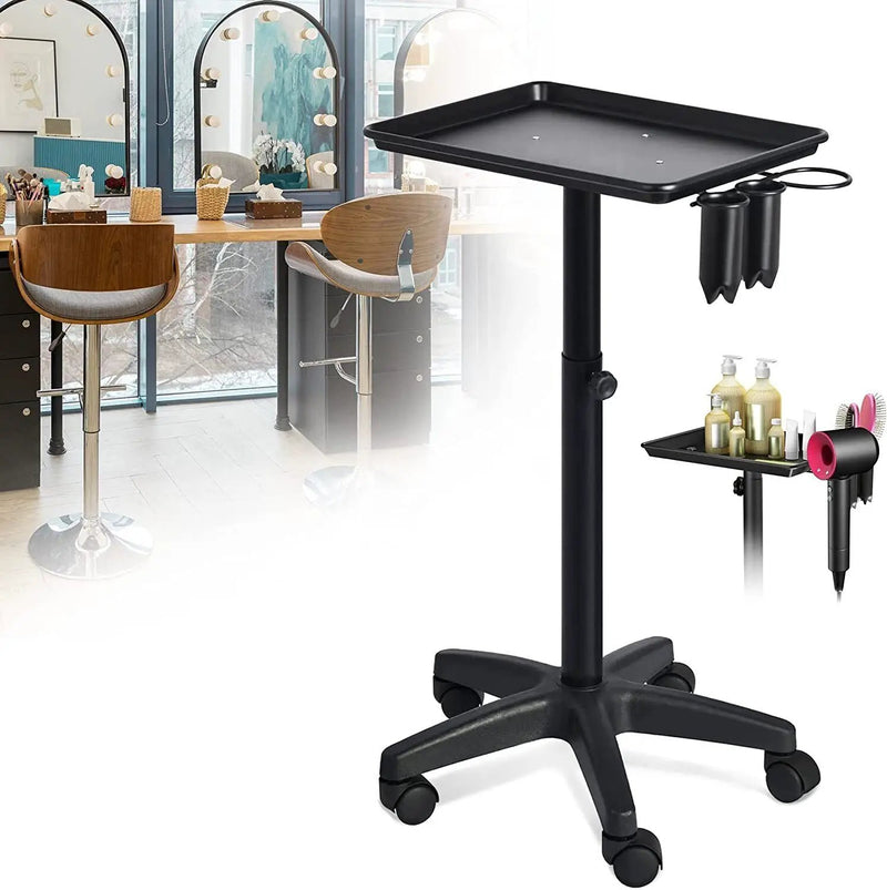 Hair Salon Trolley Hair Extension Rolling Stand Aluminum by salelink.co.nz