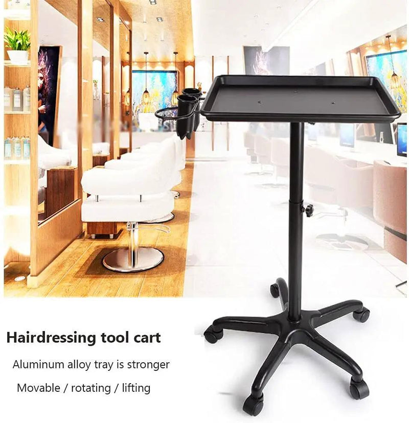 Hair Salon Trolley Hair Extension Rolling Stand Aluminum by salelink.co.nz