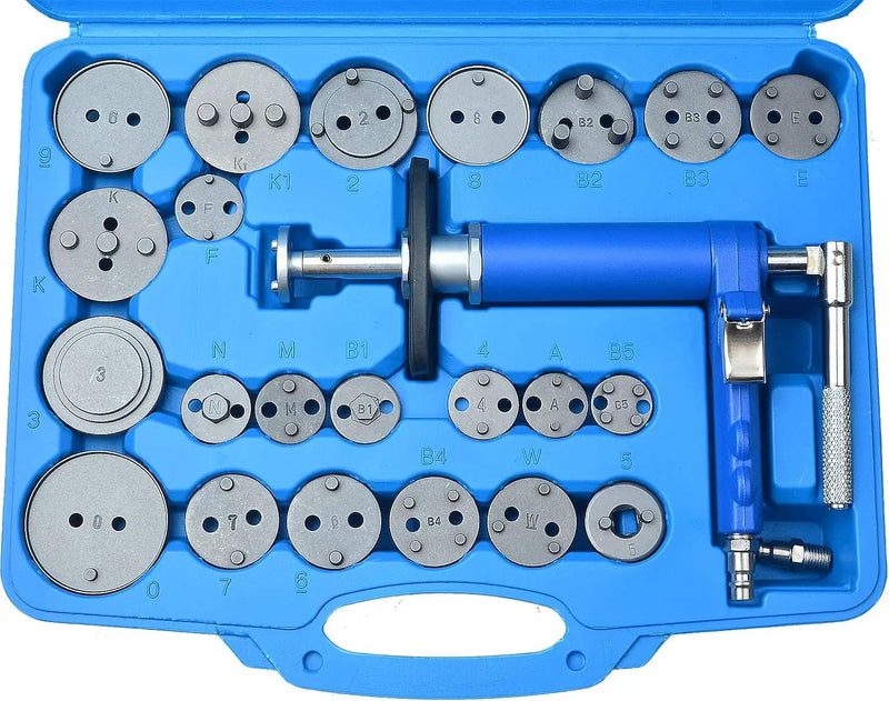 23PCS Pneumatic Brake Caliper Piston Wind Back Compression Spreading Tool by salelink.co.nz