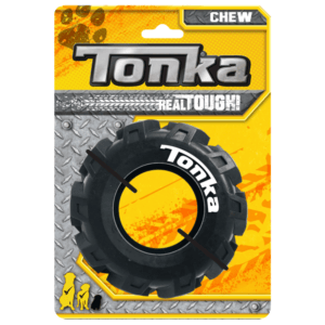 Animal Addiction Limited Dog Toy Tonka Seismic Tread Black 8.9cm Tonka Seismic Tread Black 8.9cm